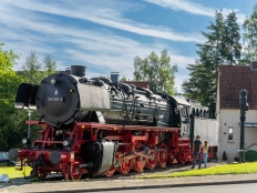 Musuemslokomotive in Altenbeken ©Teutoburger Wald Tourismus, P. Gawandtka